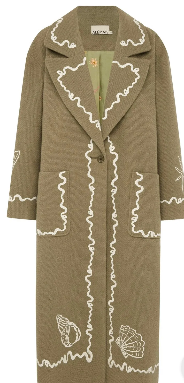 ALEMAIS~ Sammy embroidered coat