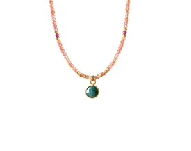 Alicia Van Fleteren 15" Grandiederite Gold Necklace