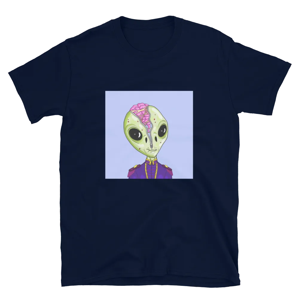 Alien #0008 by inkink Shivadelic  - T-Shirt