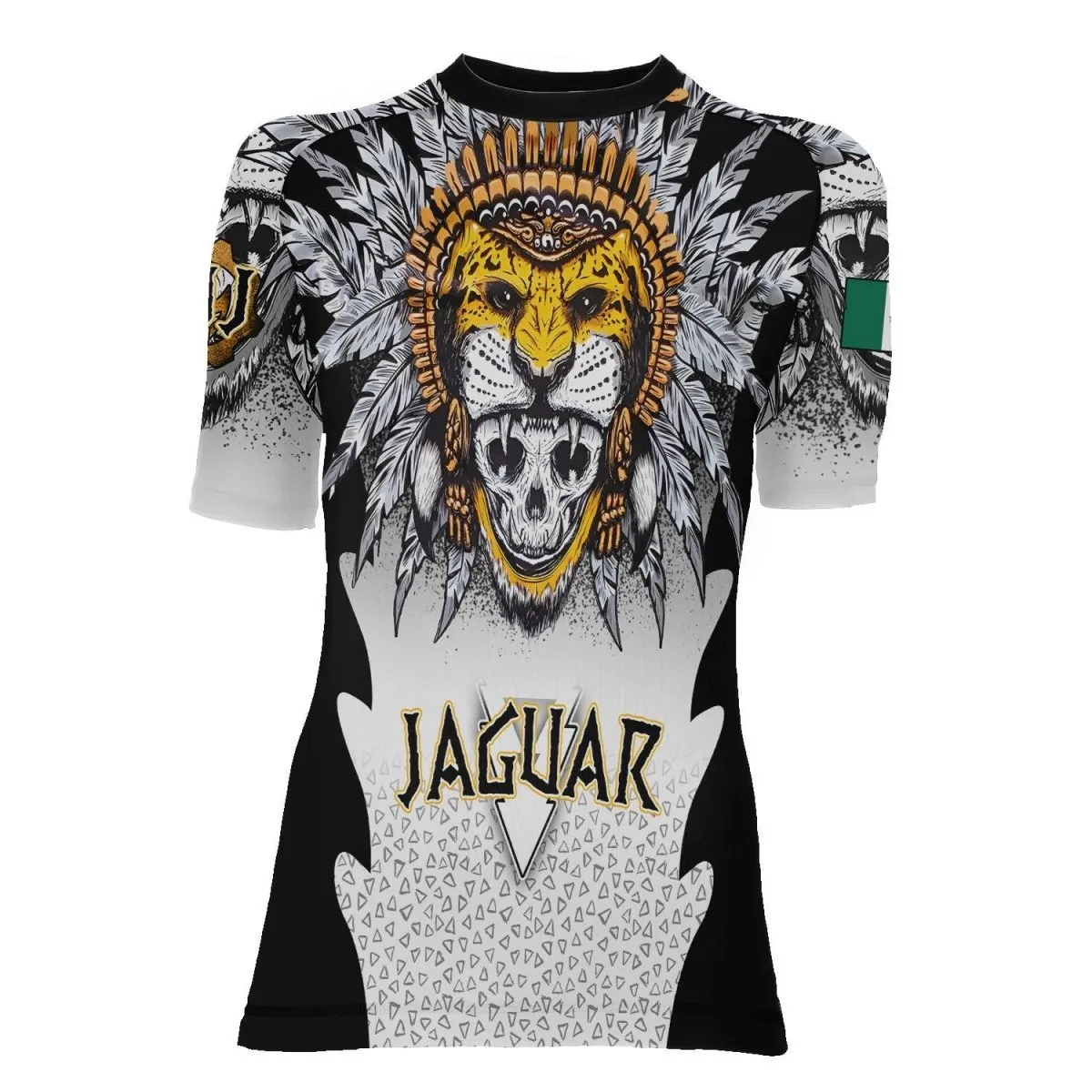 Aztec Warrior Women's Short Sleeve Rash Guard
