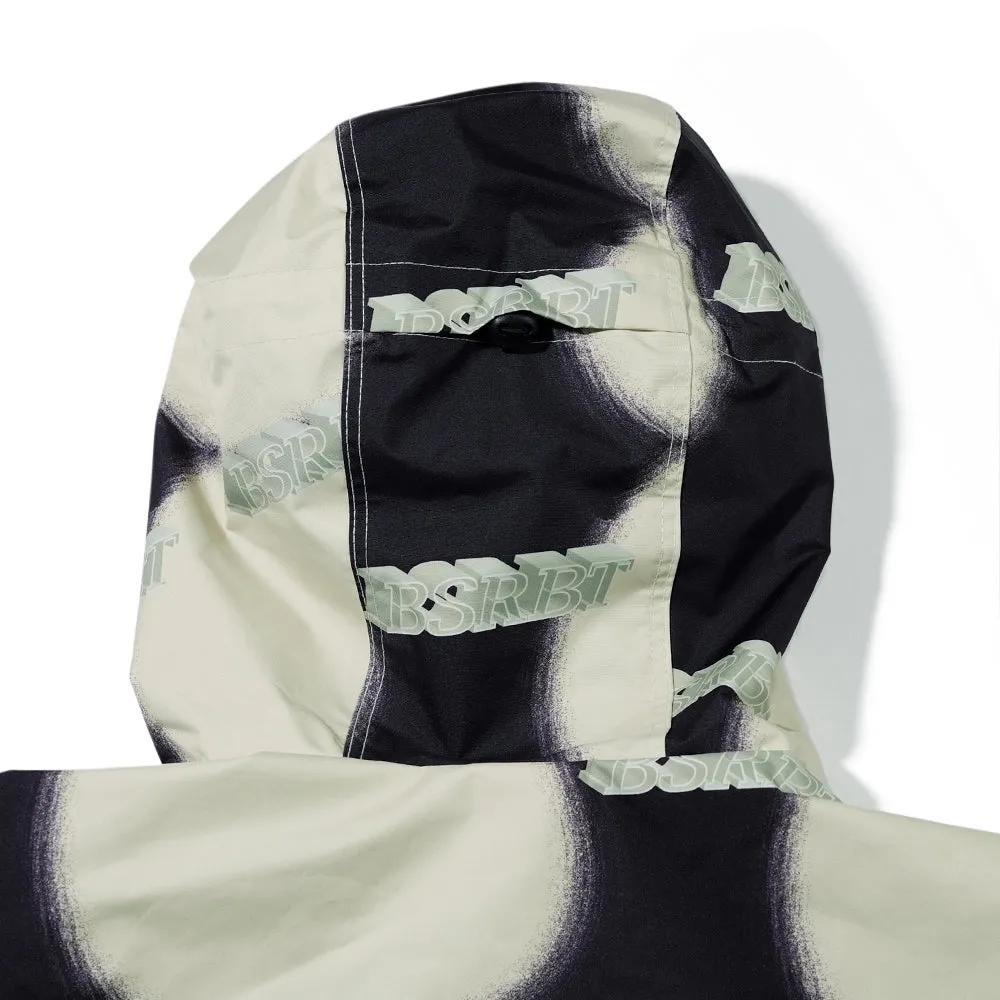 BDT HOODED ANORAK JACKET SAGE GRAY