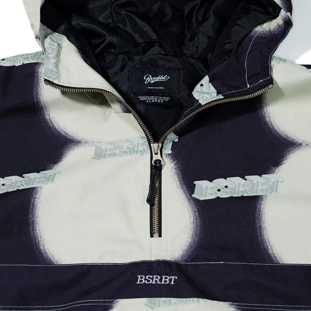 BDT HOODED ANORAK JACKET SAGE GRAY