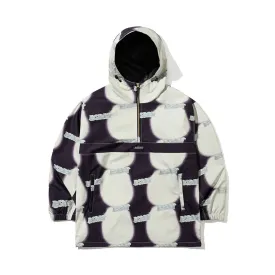 BDT HOODED ANORAK JACKET SAGE GRAY