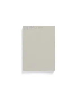 Blank Page Notebook - Grey