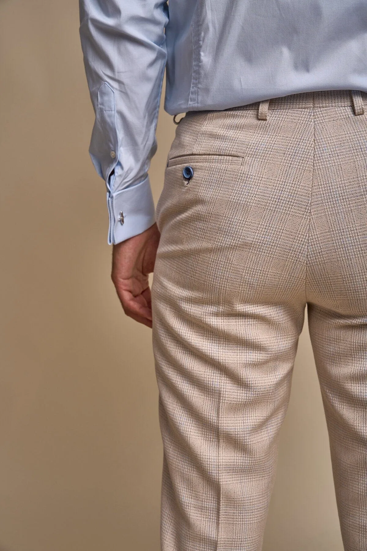 Caridi Beige 2 Piece Suit