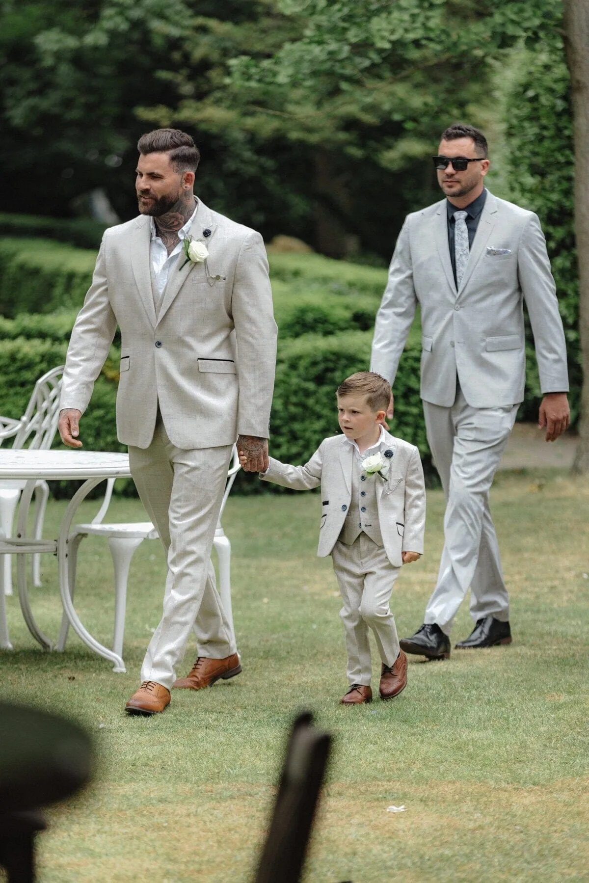 Caridi Beige 2 Piece Suit