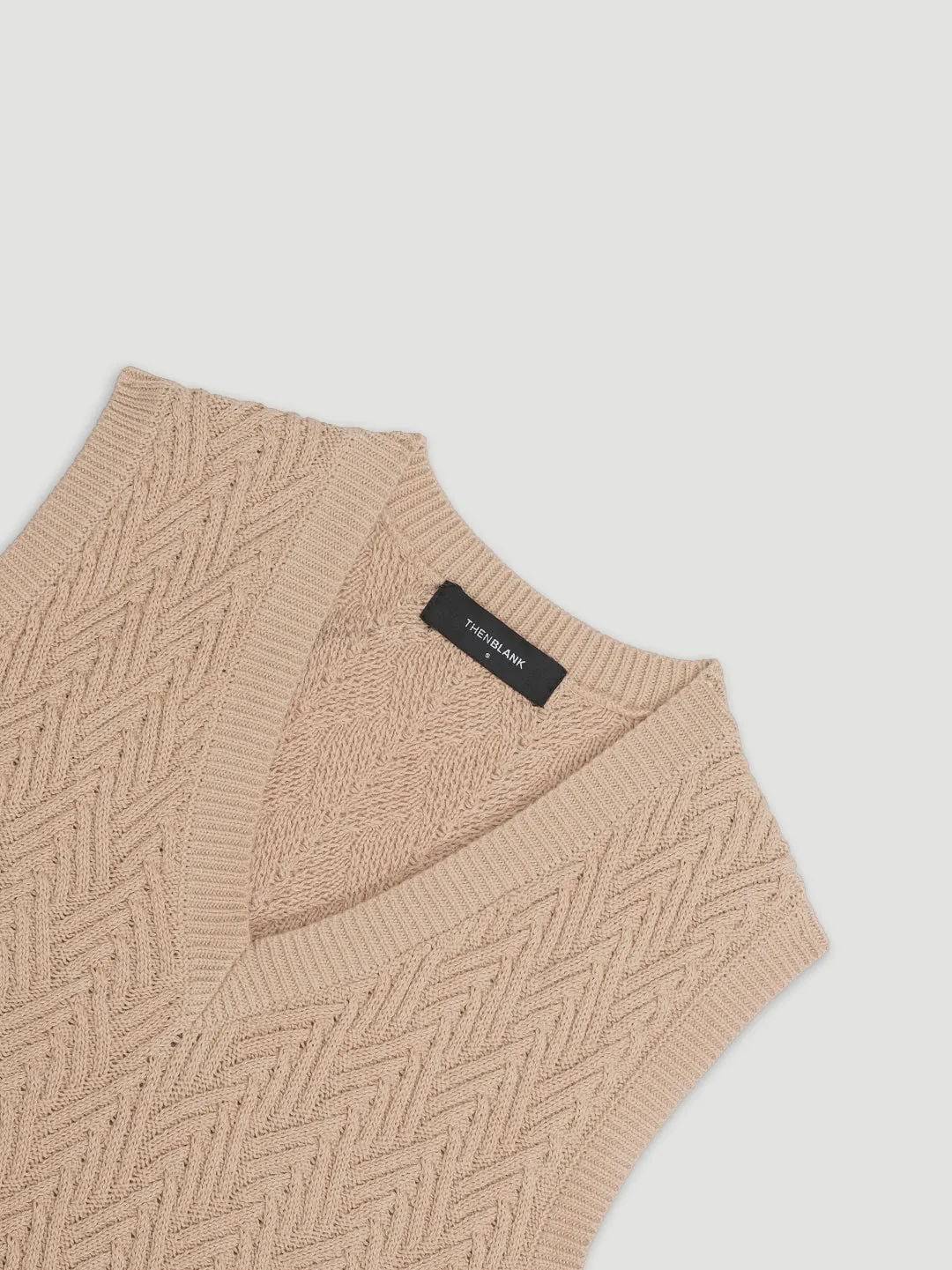 Chevron Knit Vest | Caster