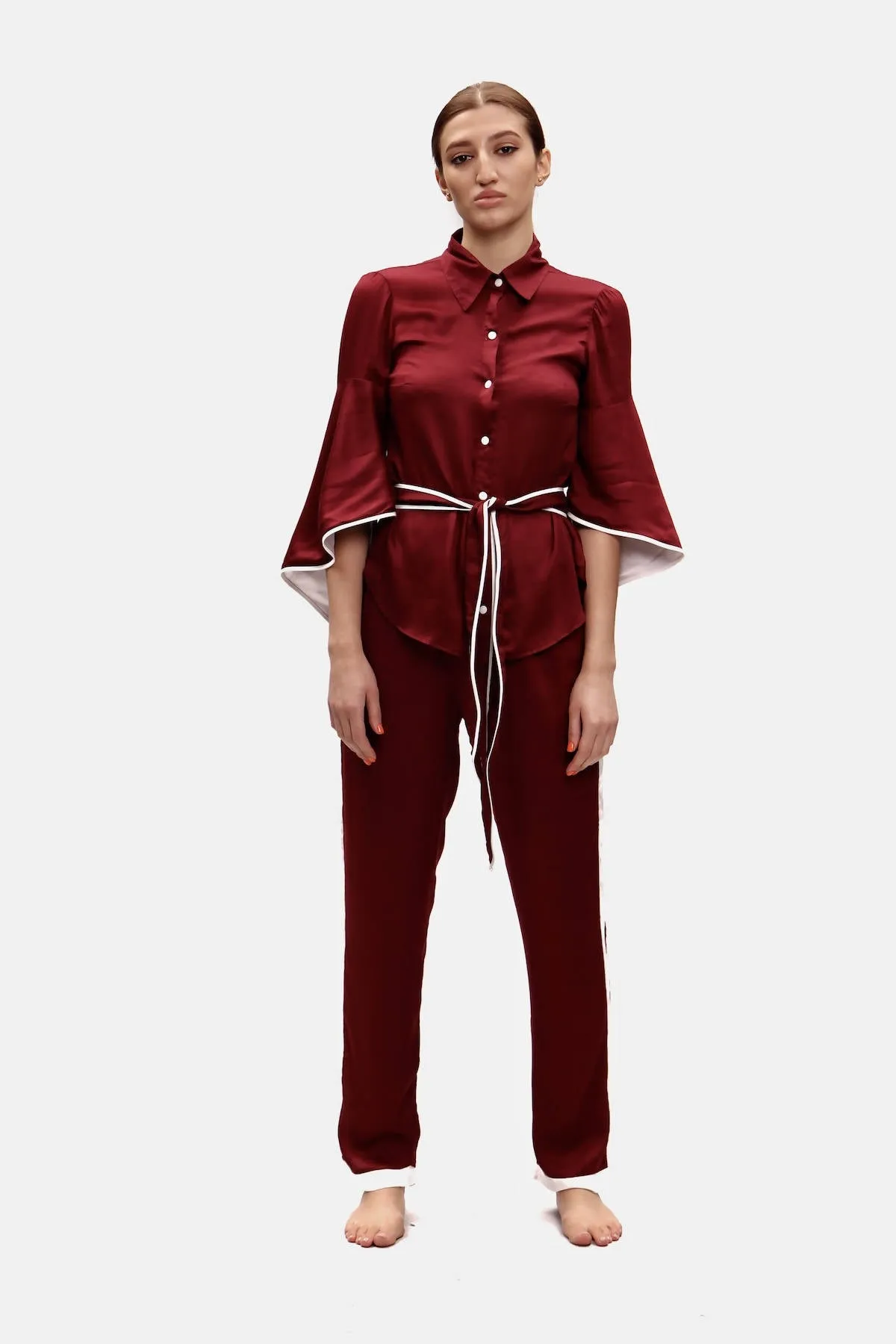 Cotton and Silk Night Suit