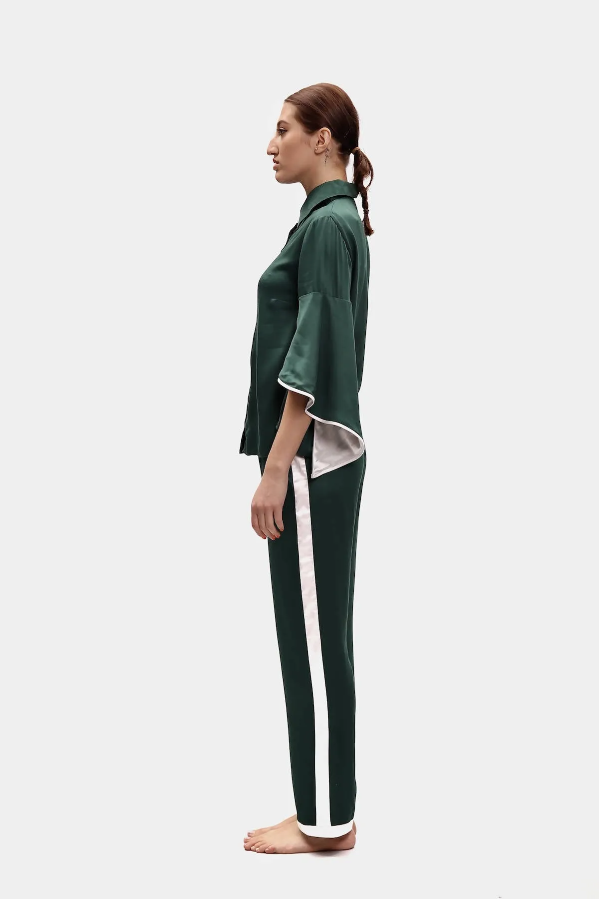 Cotton and Silk Night Suit