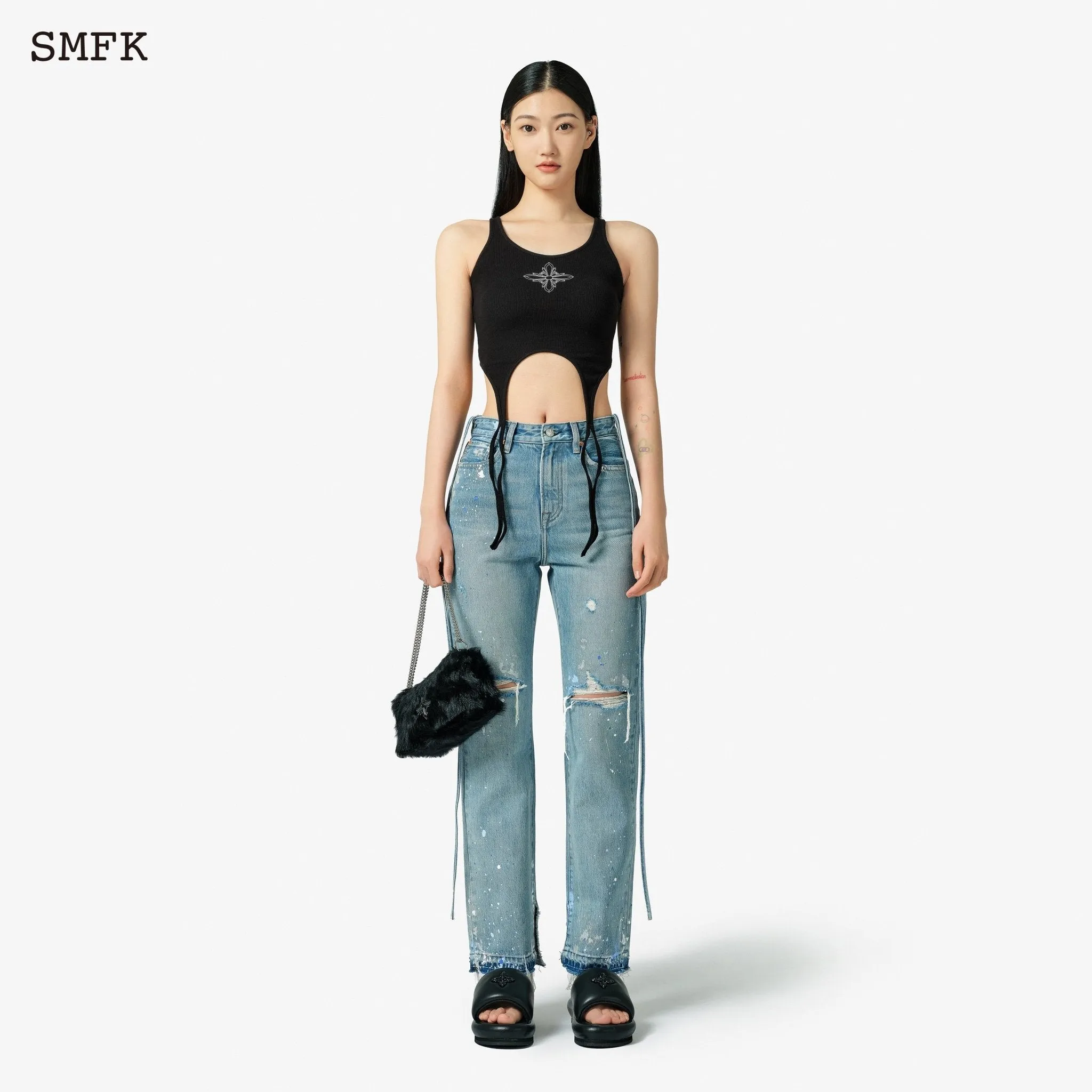 Dancer Straight Leg Jeans Blue