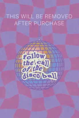 Disco Ball Print Digital Download (2)