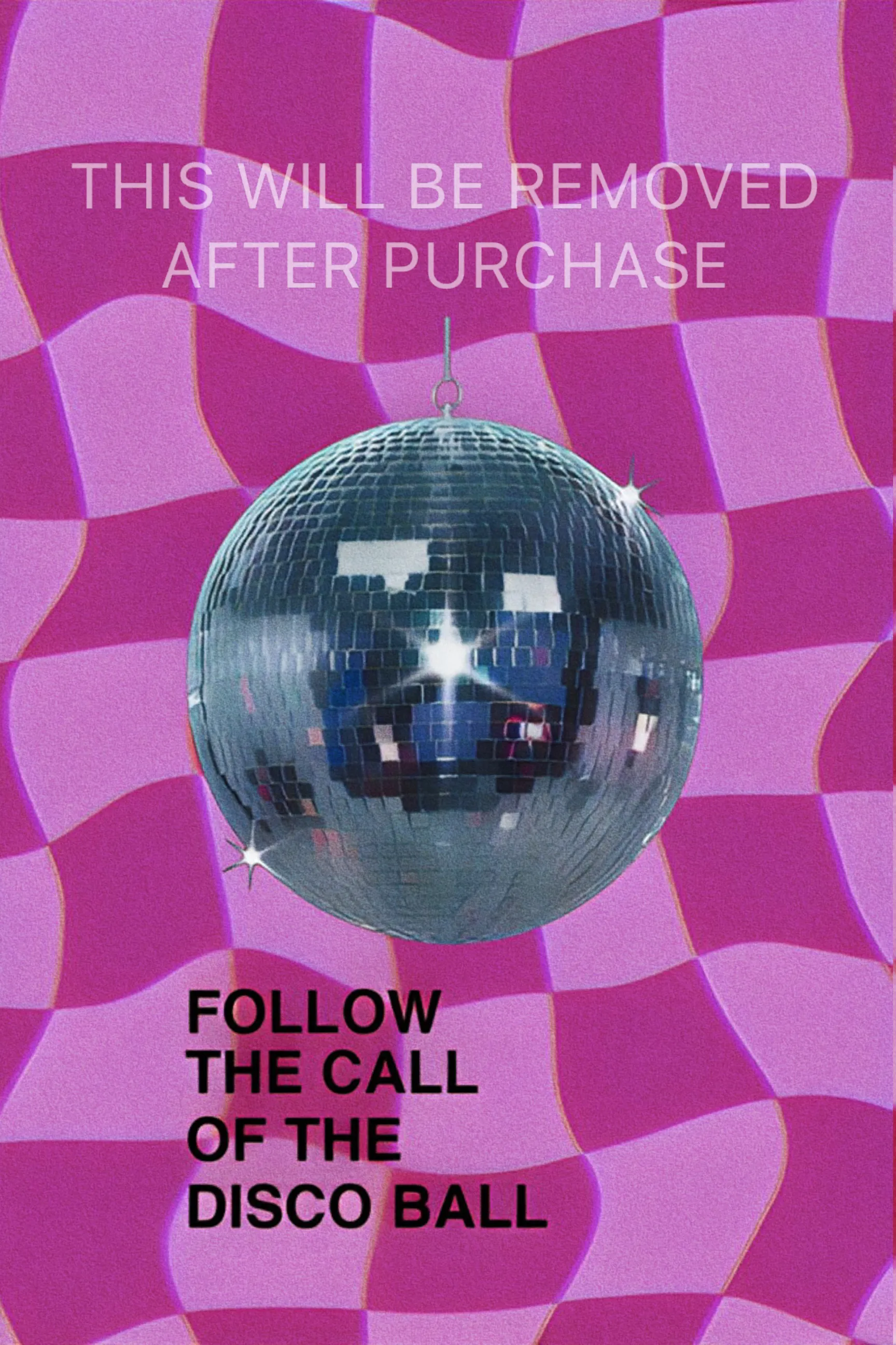 Disco Ball Print Digital Download