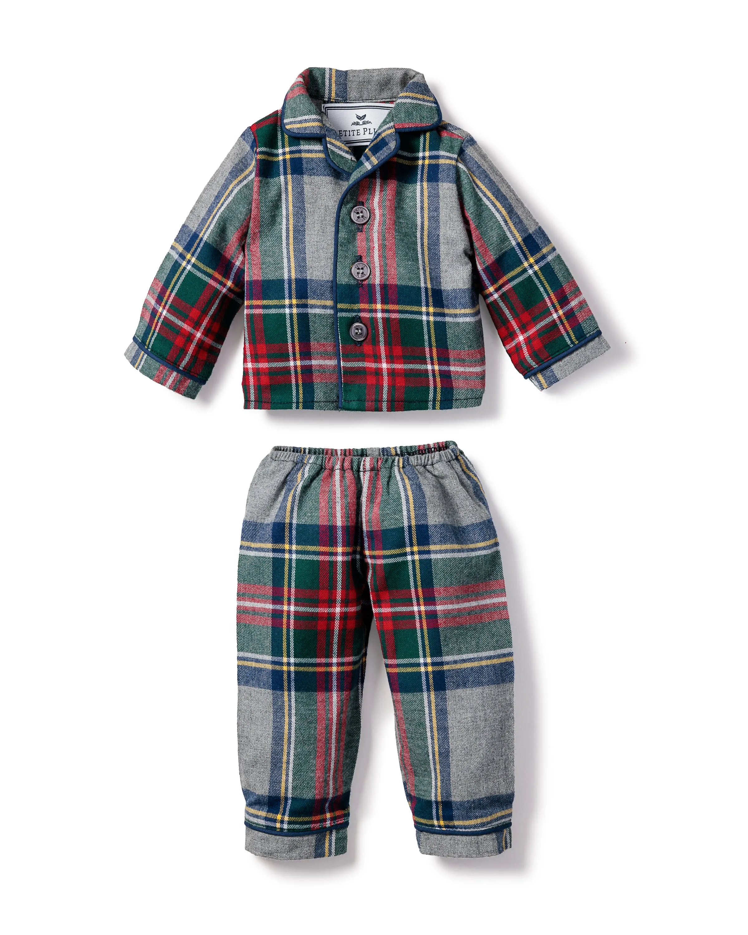 Doll Brushed Cotton Pajamas in Westminster Tartan