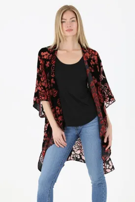 Fallen Rose Kimono