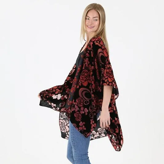 Fallen Rose Kimono