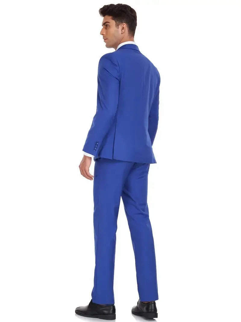 Fashion 3 Pieces Mens Suit Flat Notch Lapel Tuxedos (Blazer vest Pants)