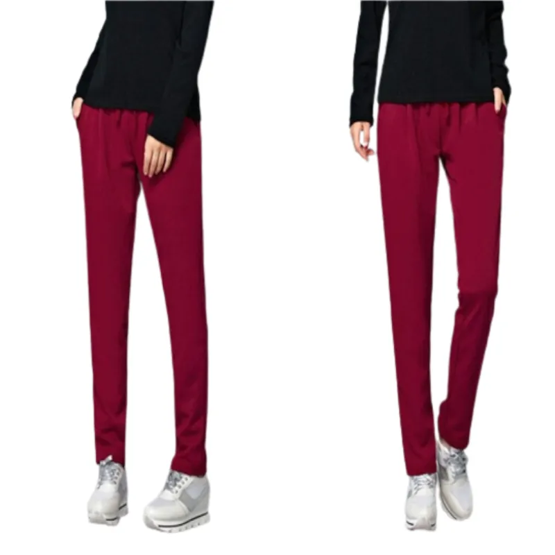 Fleece Winter Warm Thicken Harem Pants