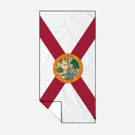 Florida Flag Performance Quick-Dry Travel Towel