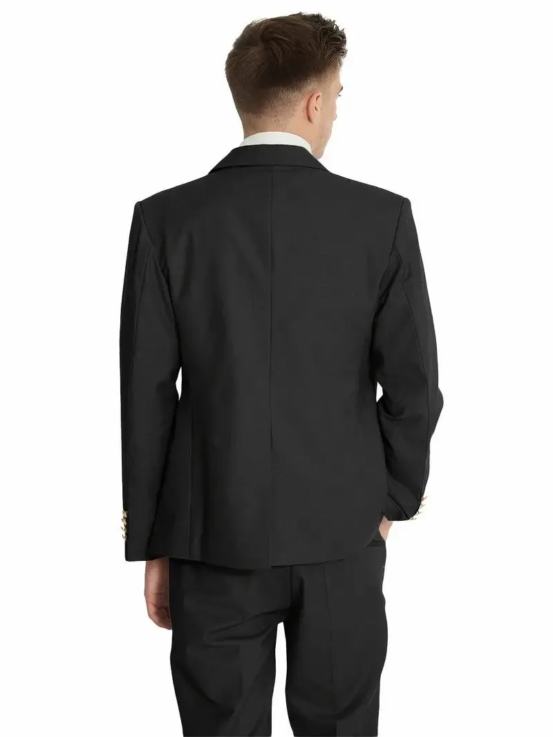 Formal 3 Pieces Mens Suit Shawl Lapel Tuxedos For Wedding (Blazer vest Pants)