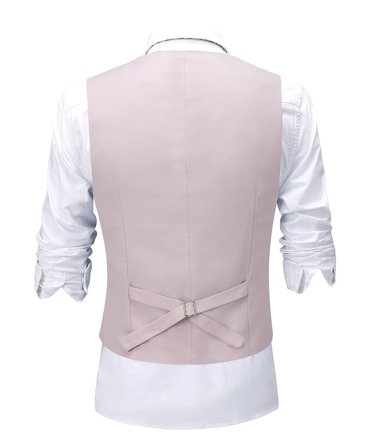 Formal Men's Suit 3-Pieces Peak Lapel Tuxedos (Blazer vest Pants)