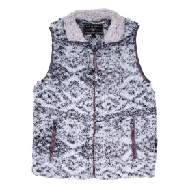 Frosty Tipped Tribal Vest