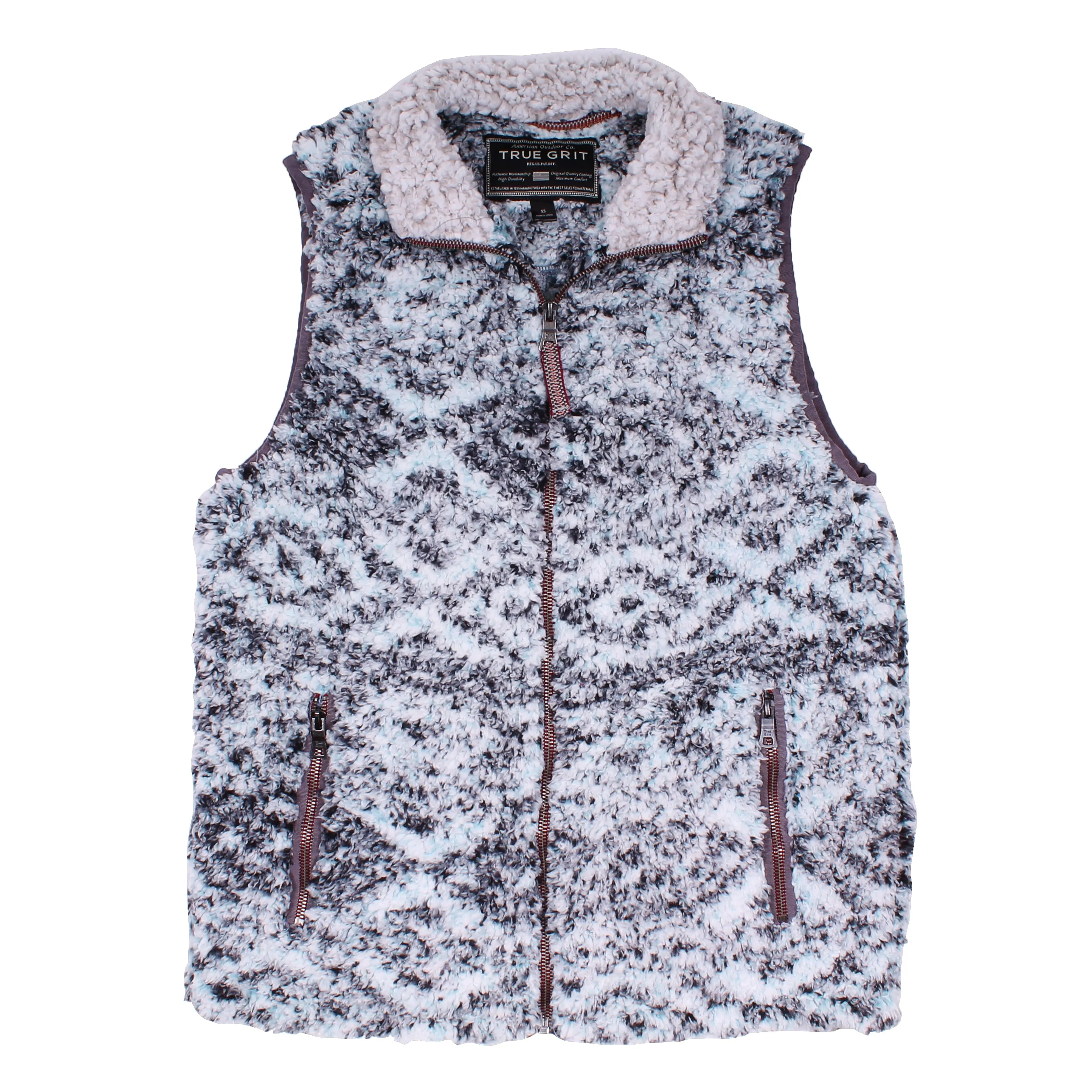 Frosty Tipped Tribal Vest