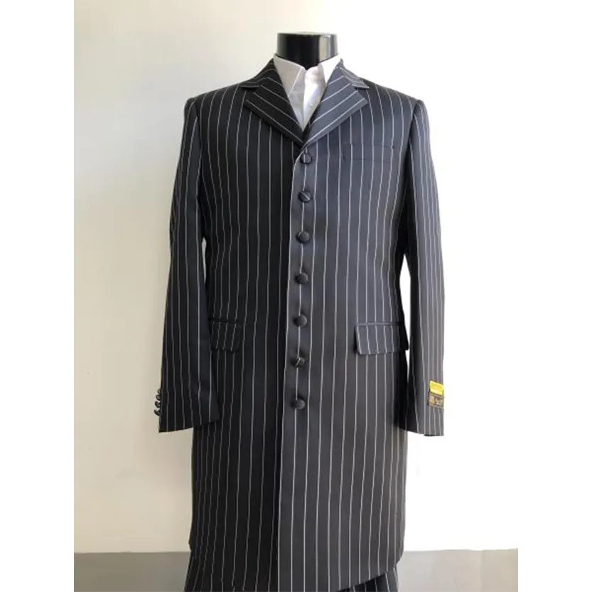 Funki Buys | Suits | Men's Cool Vintage Striped 2 Pcs Zoot Suits