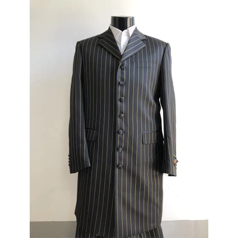 Funki Buys | Suits | Men's Cool Vintage Striped 2 Pcs Zoot Suits