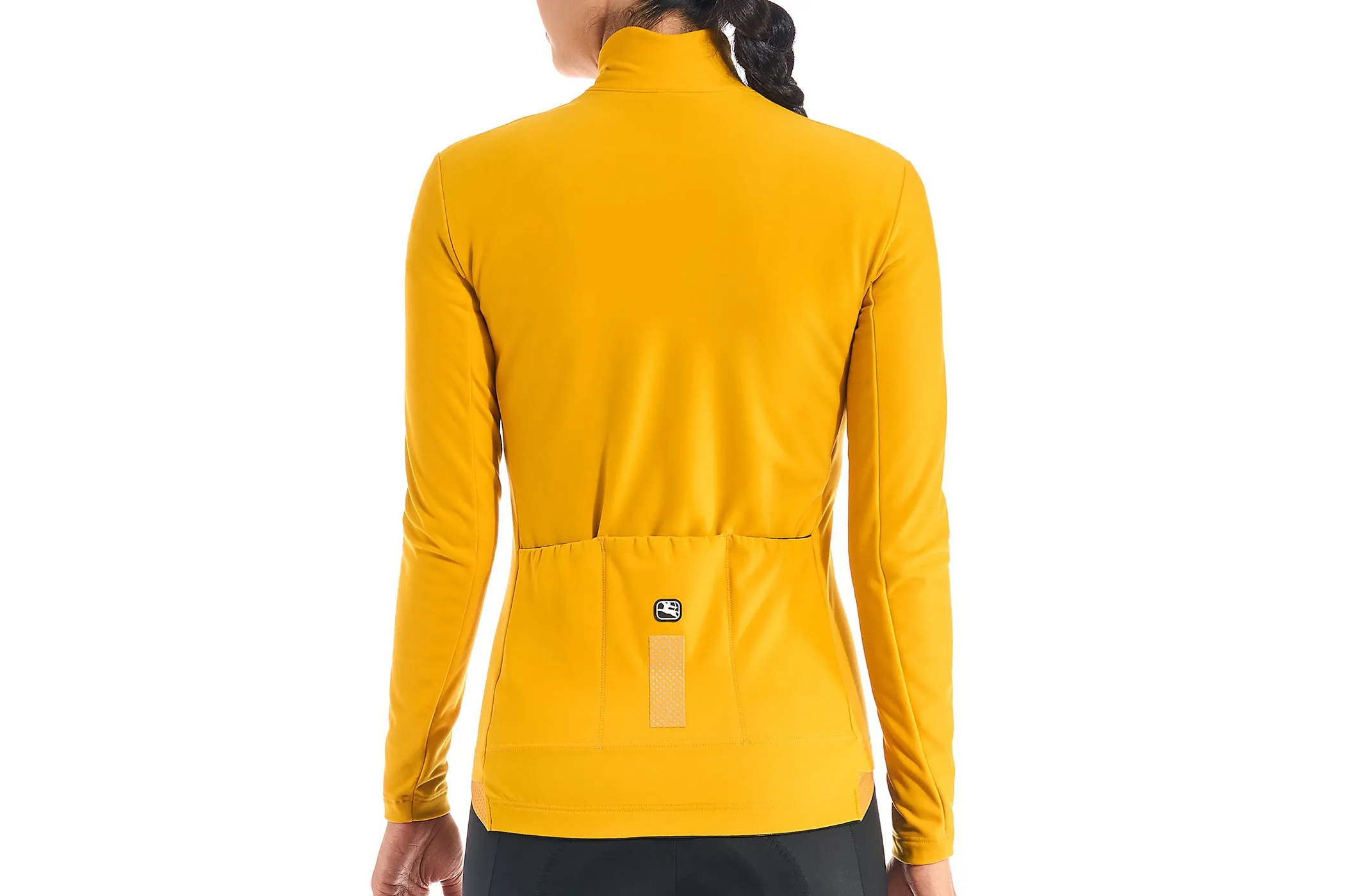 Giordana Women's SilverLine Long Sleeve Jersey Mustard Yellow