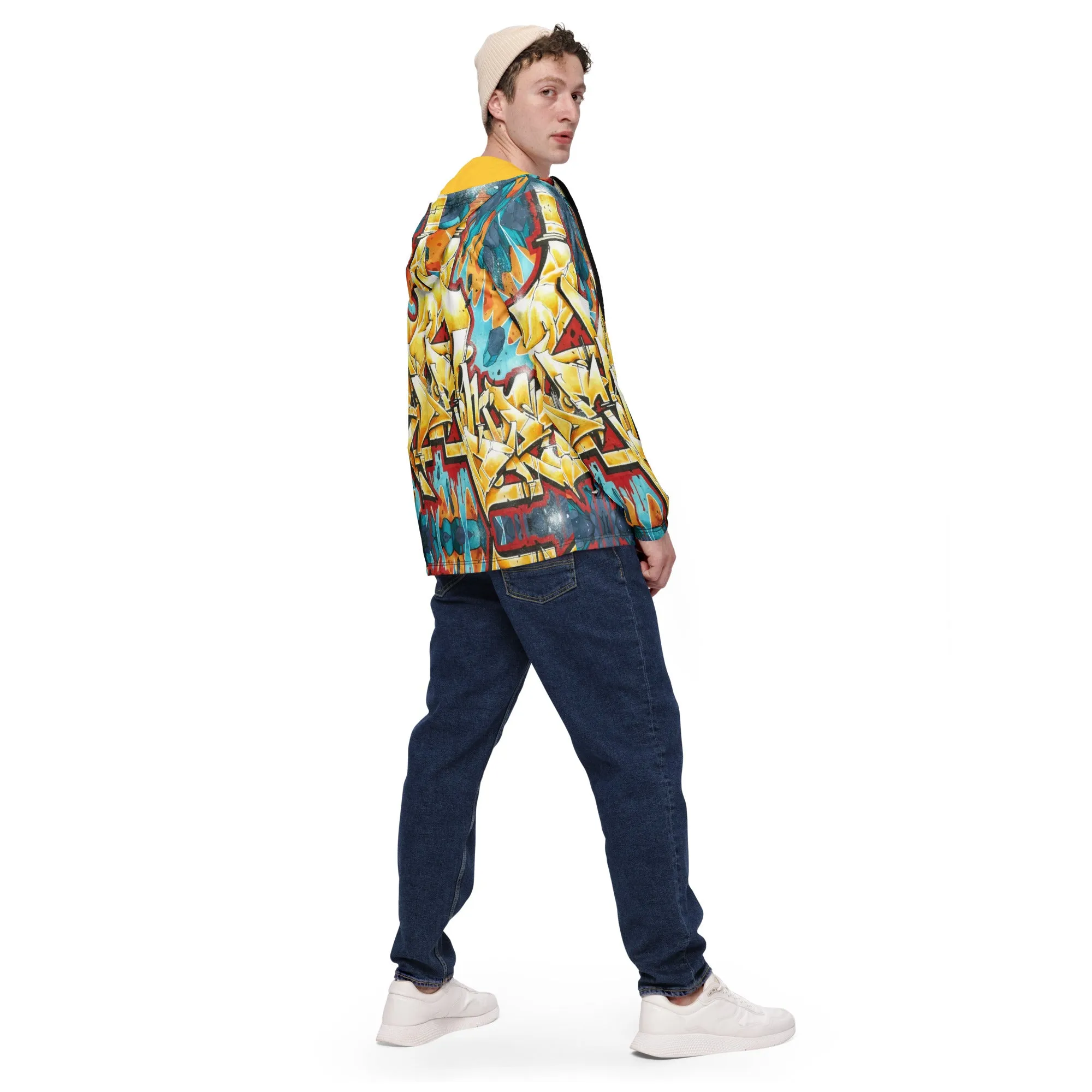 Graffiti Men’s windbreaker