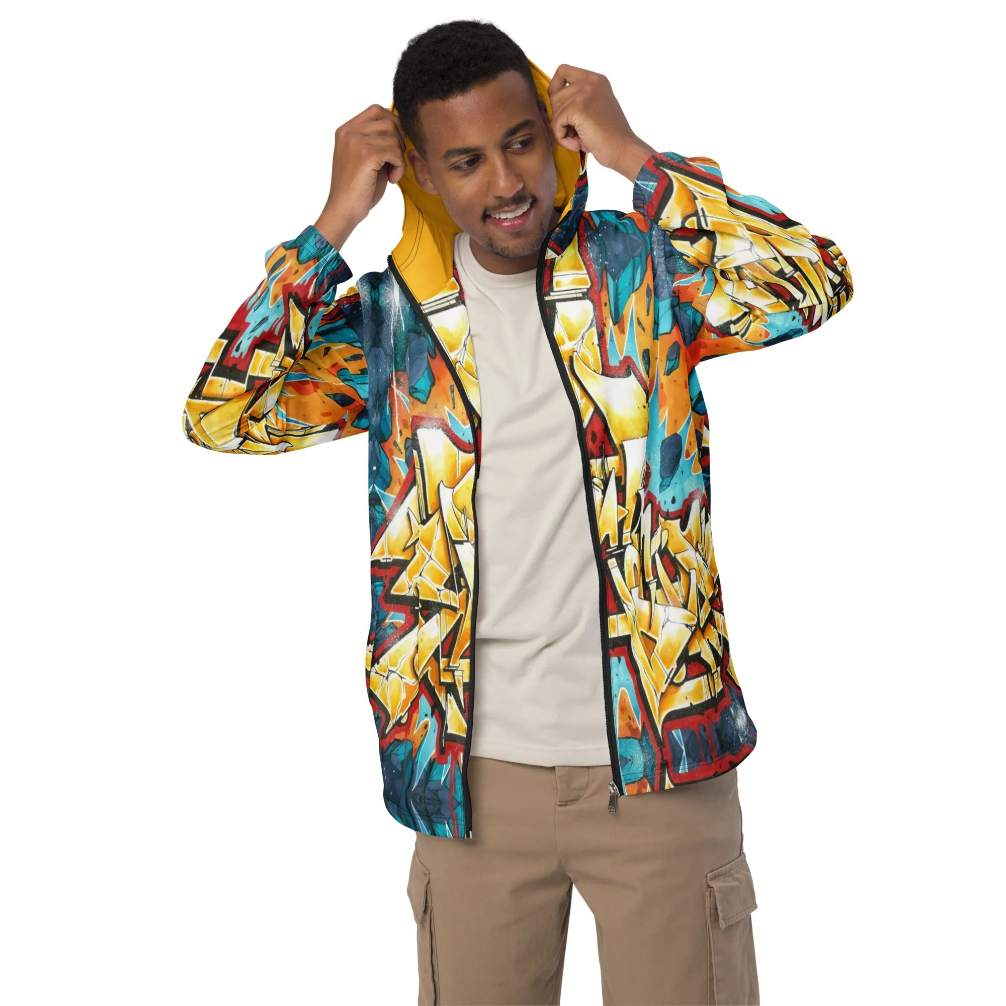 Graffiti Men’s windbreaker