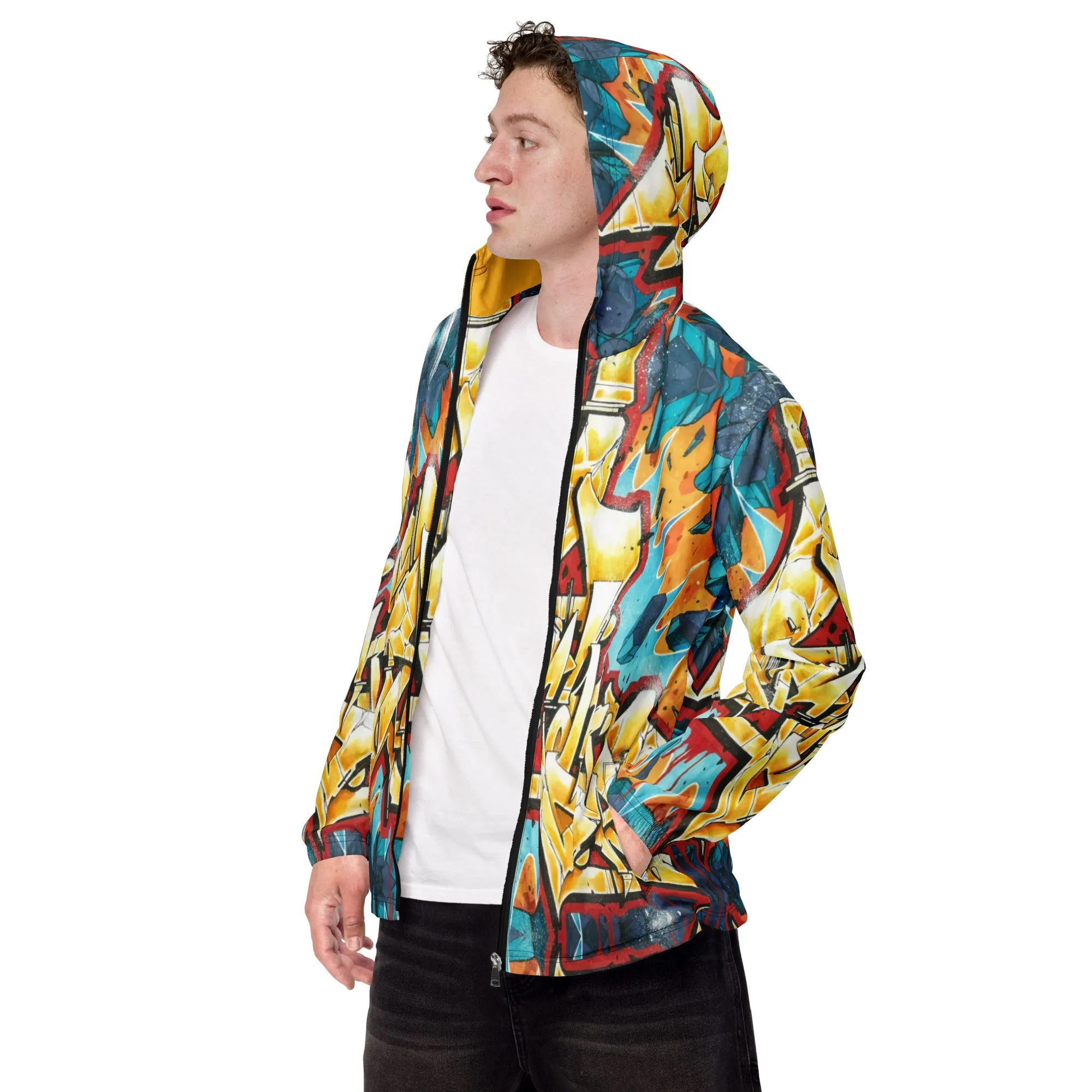 Graffiti Men’s windbreaker