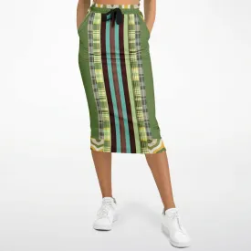 Green Caravan Eco-Poly Long Pocket Skirt