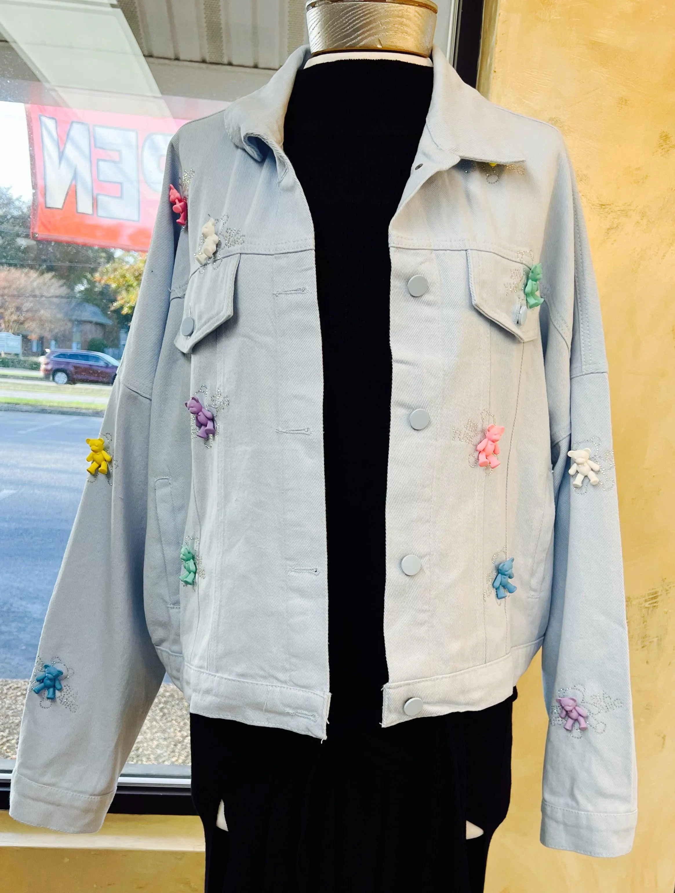 Gummy Bear Denim Jacket by Dis Moi