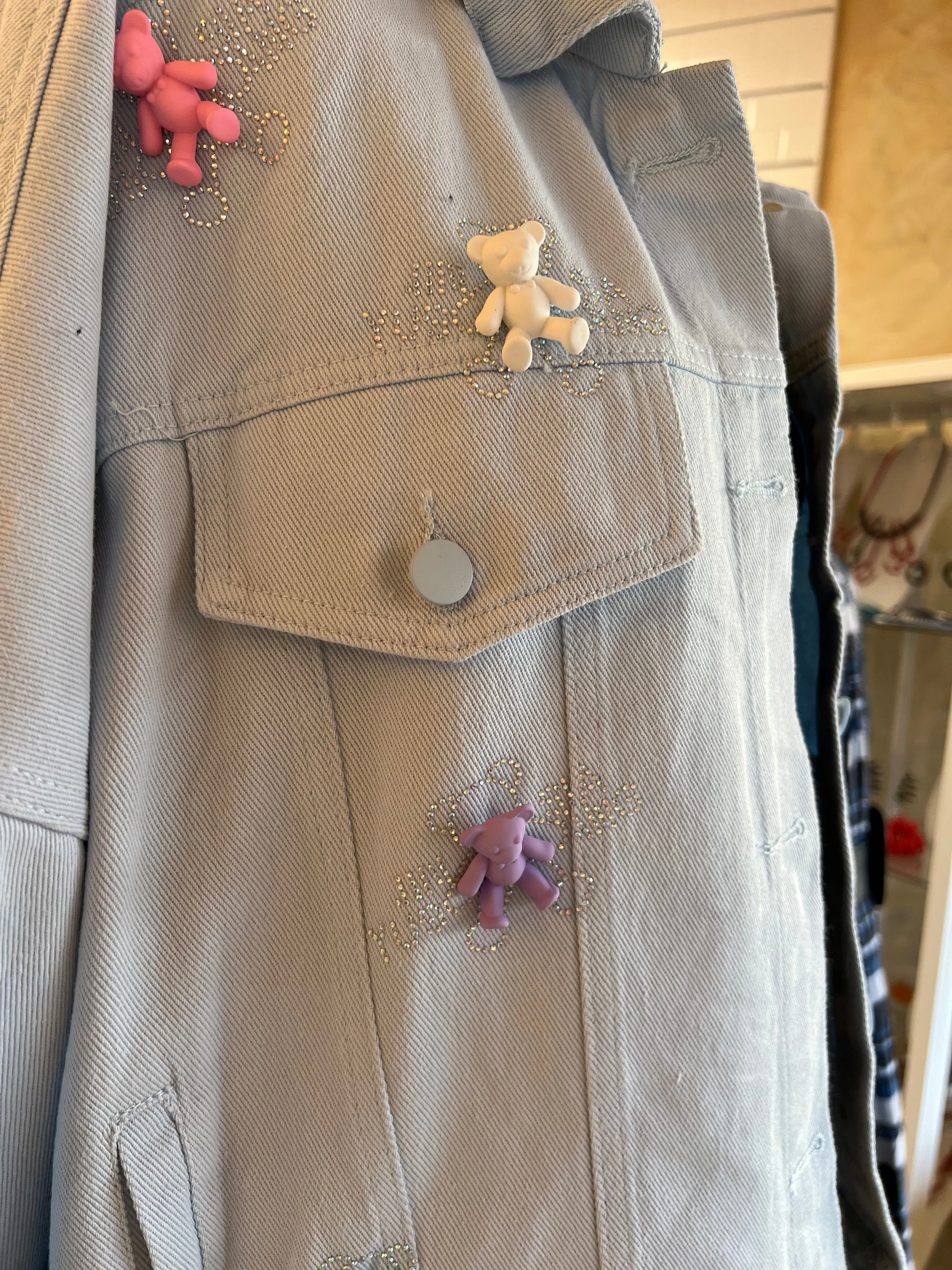 Gummy Bear Denim Jacket by Dis Moi