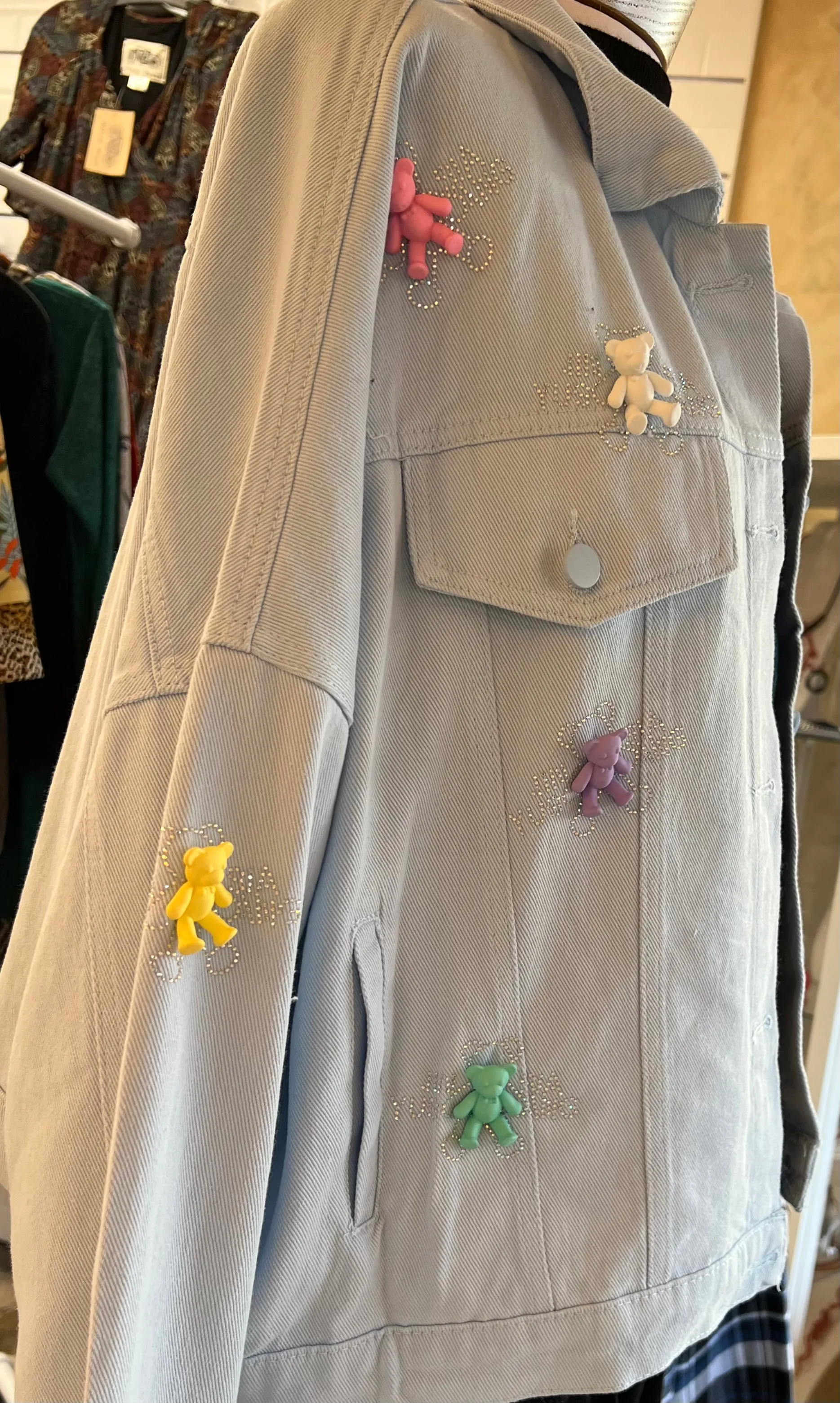 Gummy Bear Denim Jacket by Dis Moi