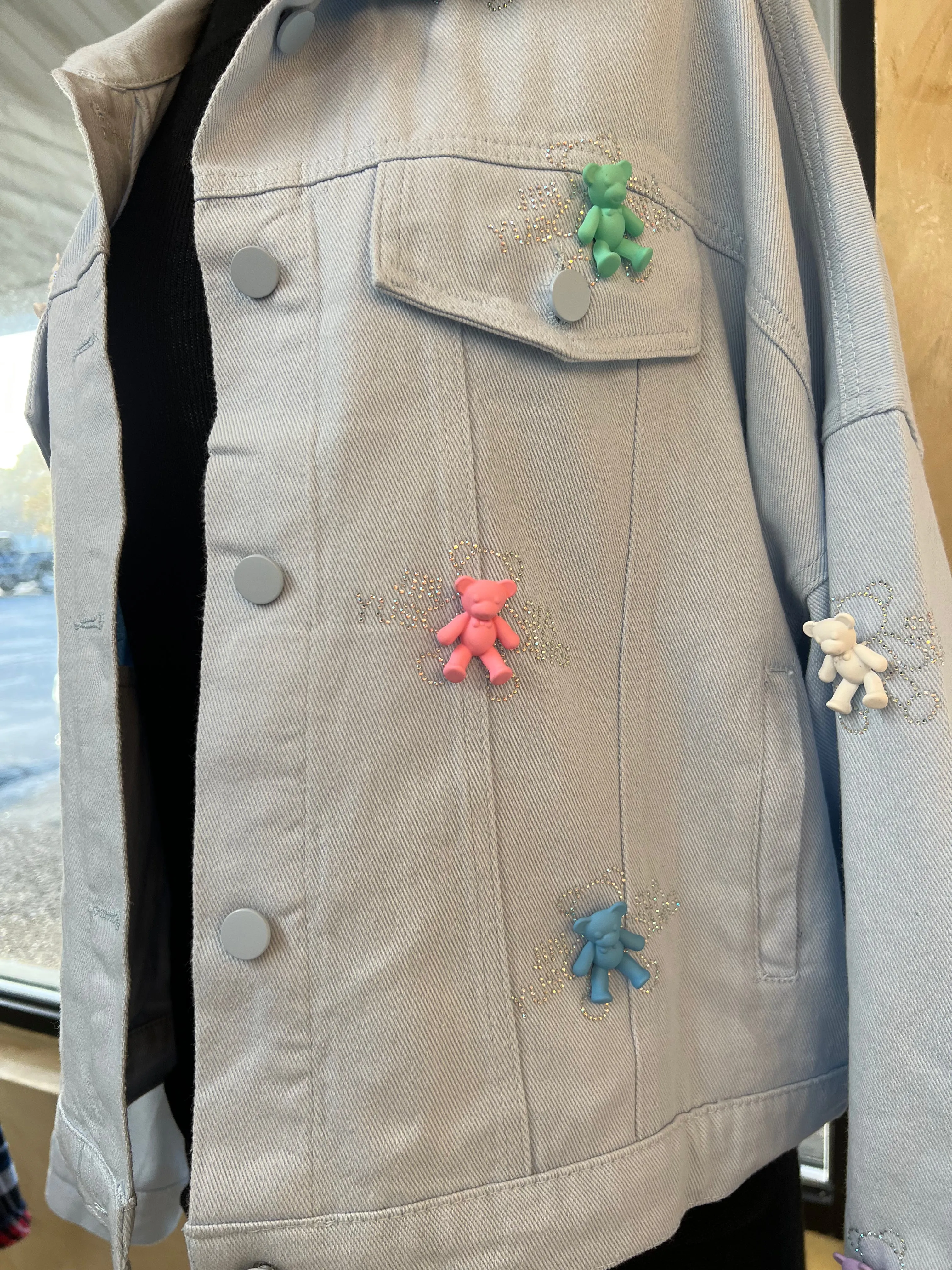 Gummy Bear Denim Jacket by Dis Moi
