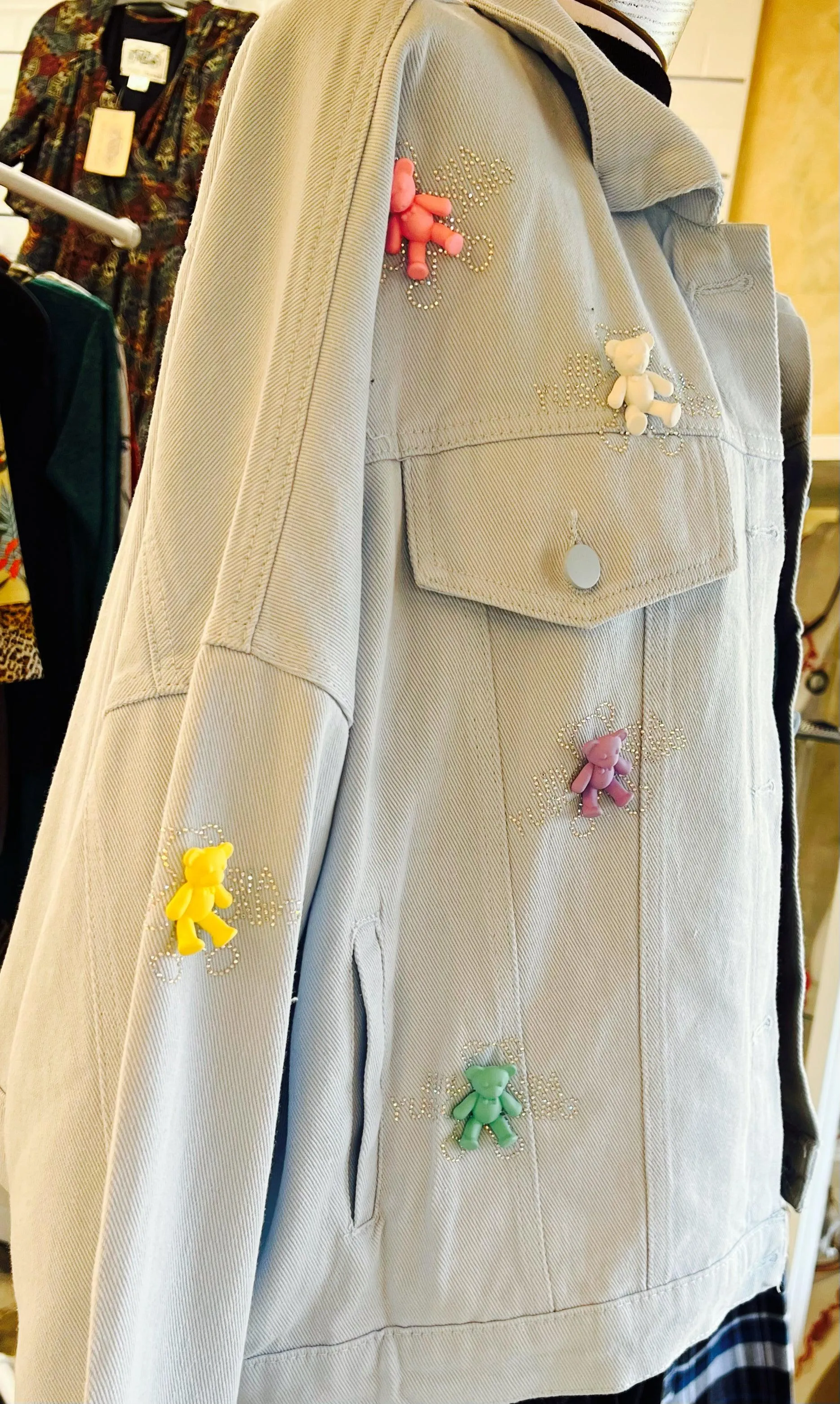 Gummy Bear Denim Jacket by Dis Moi