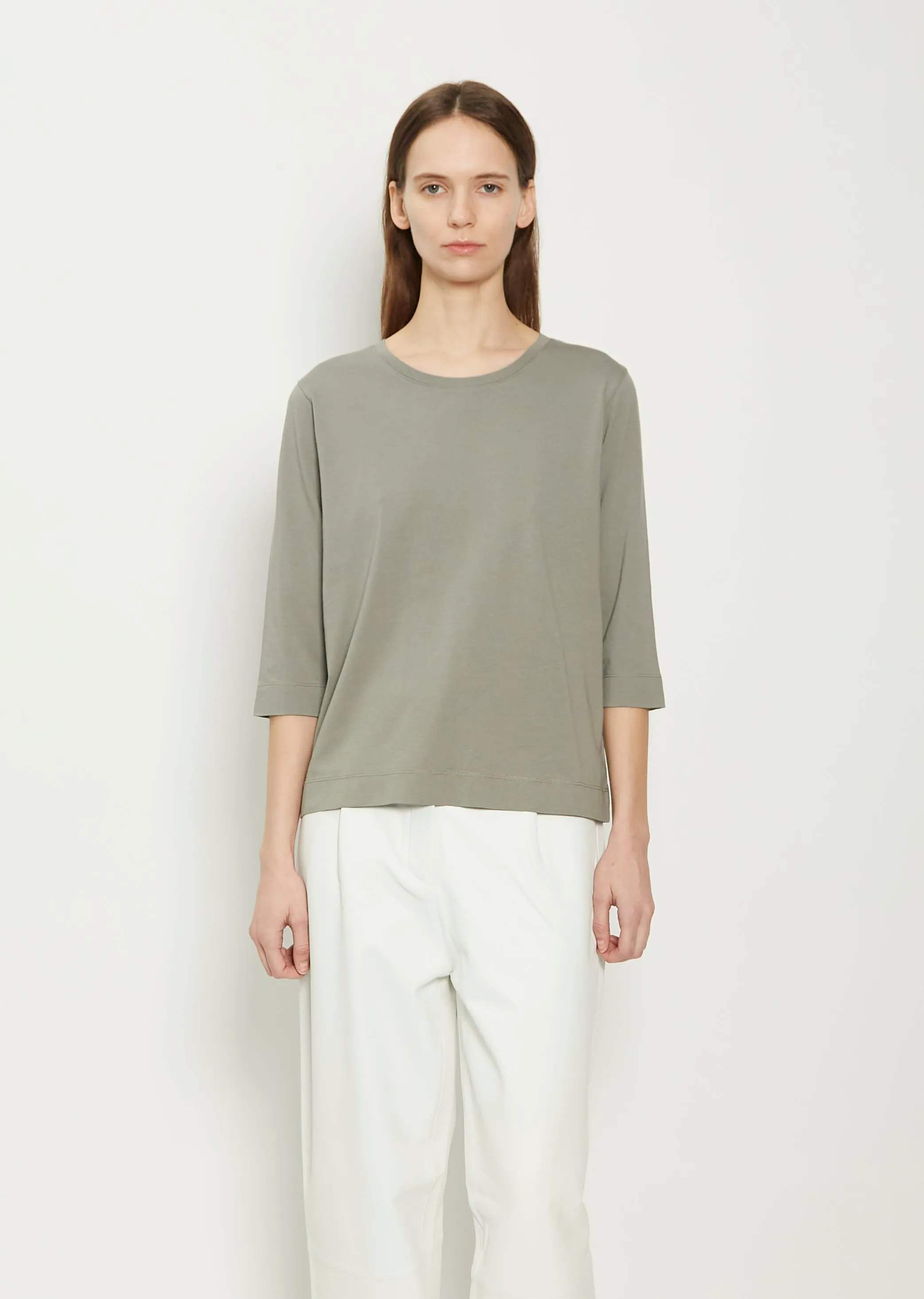 Hefiz Cotton Jersey — Dark Grey