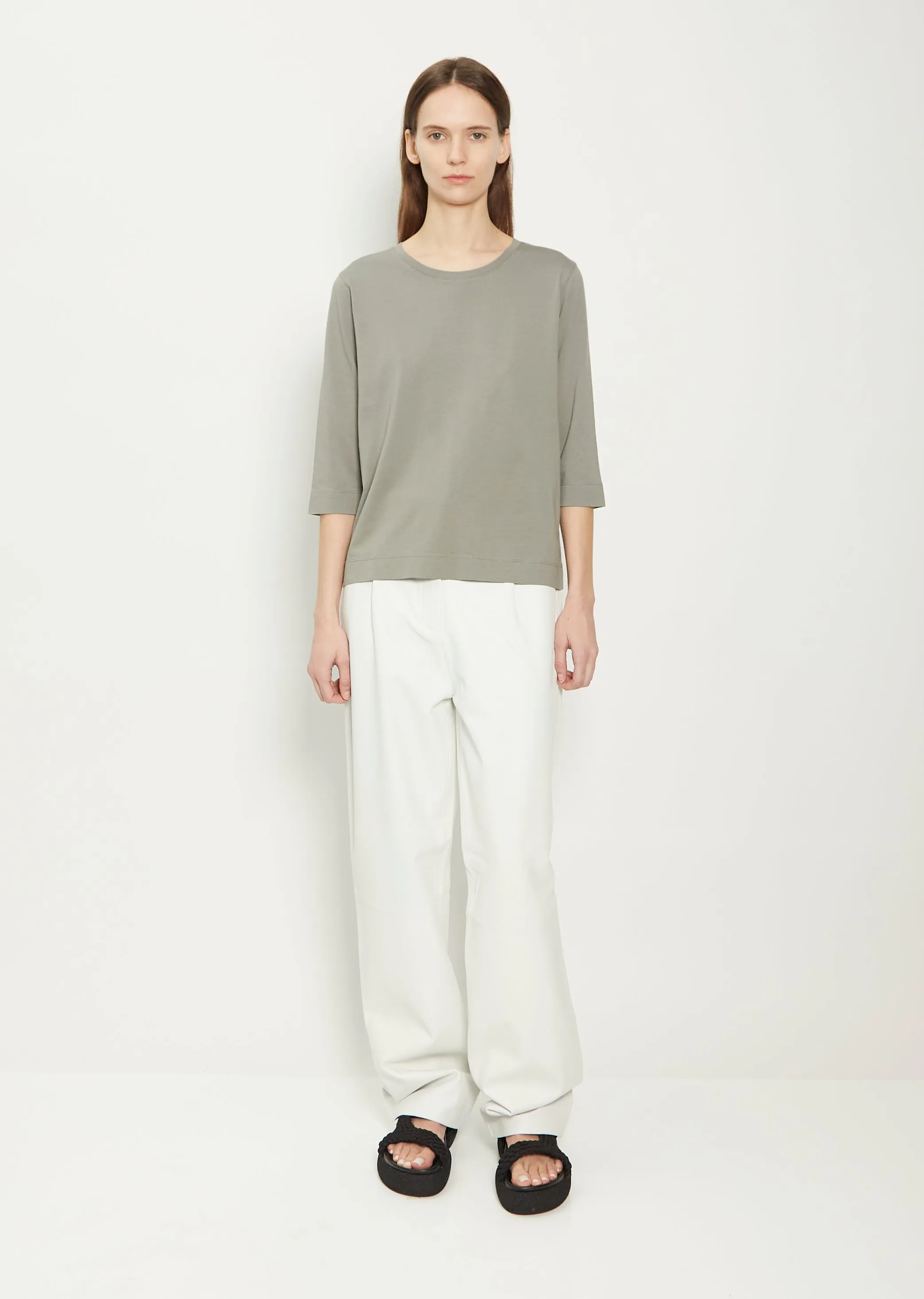 Hefiz Cotton Jersey — Dark Grey
