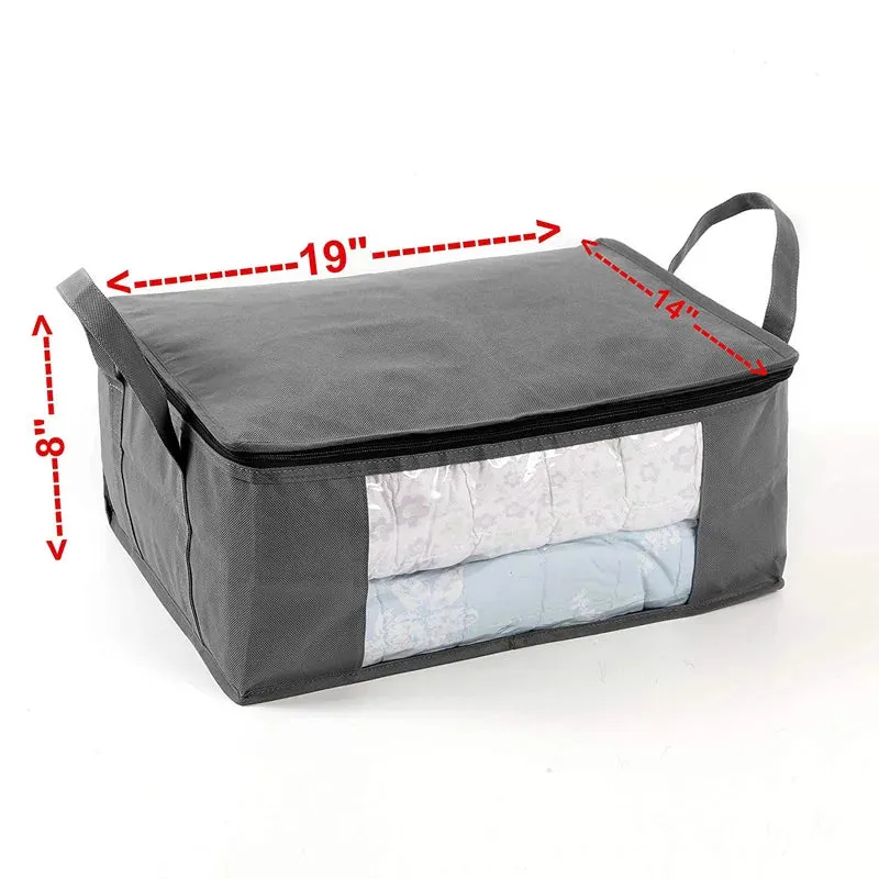 High-End Organizer Packaging Manufacturer with Zip-Lock Storage Bags for Underbed Storage - Leading in Hot Sales ( Set Of 3 )