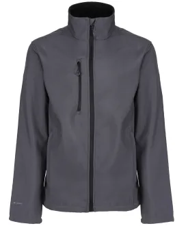 Honestly Made recycled softshell jacket | Seal Grey