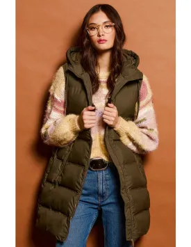 Hooded Puffer Vest