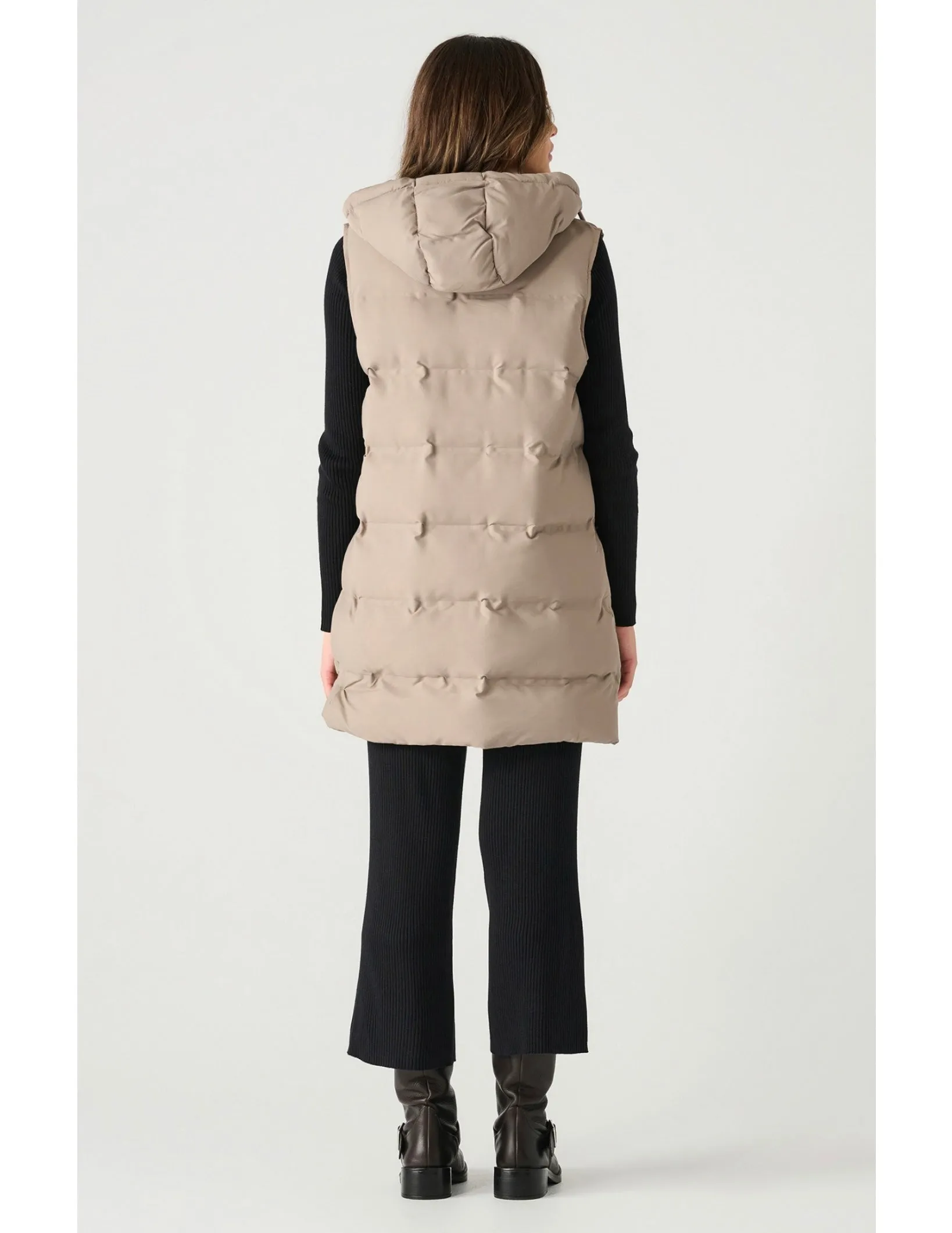 Hooded Puffer Vest