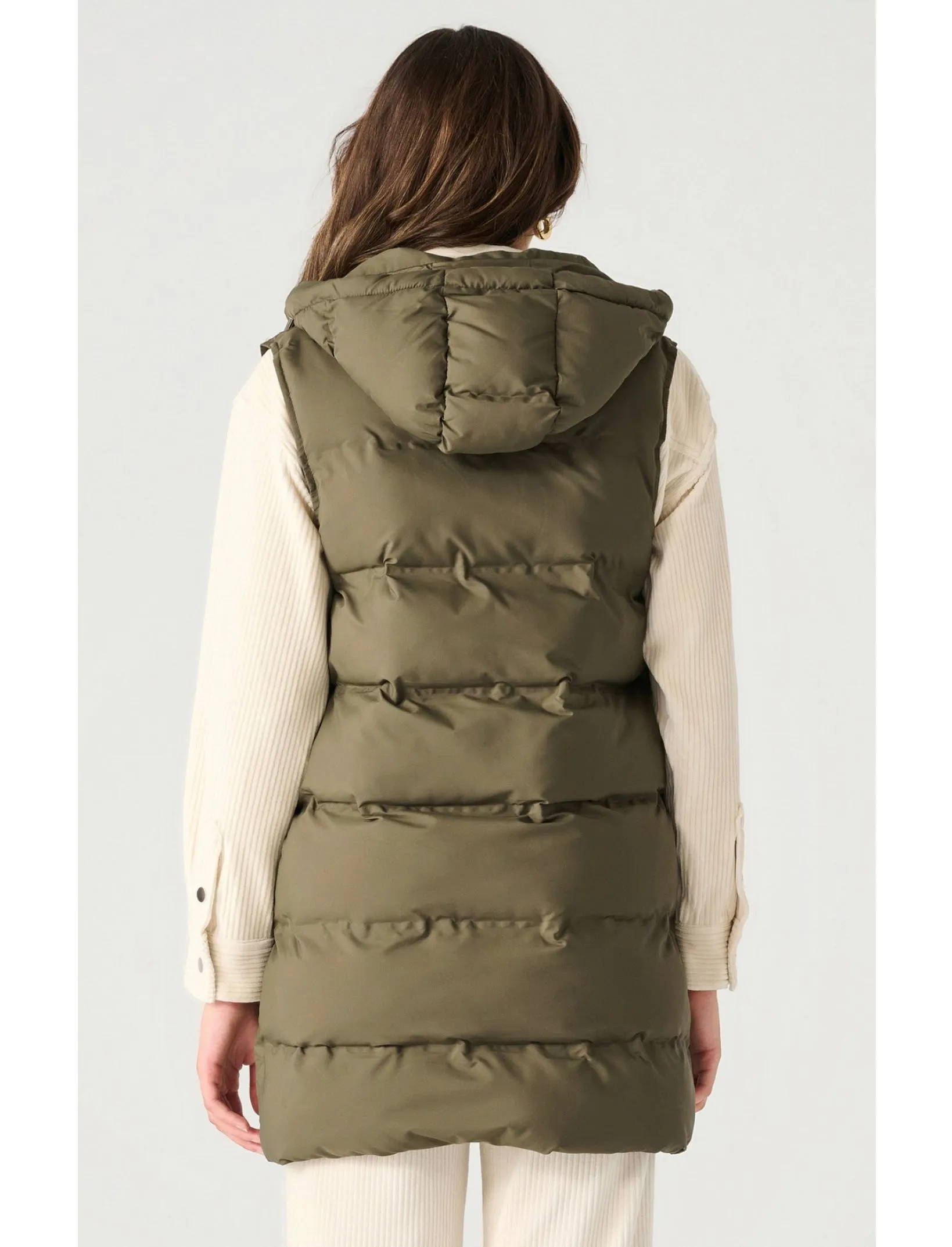 Hooded Puffer Vest