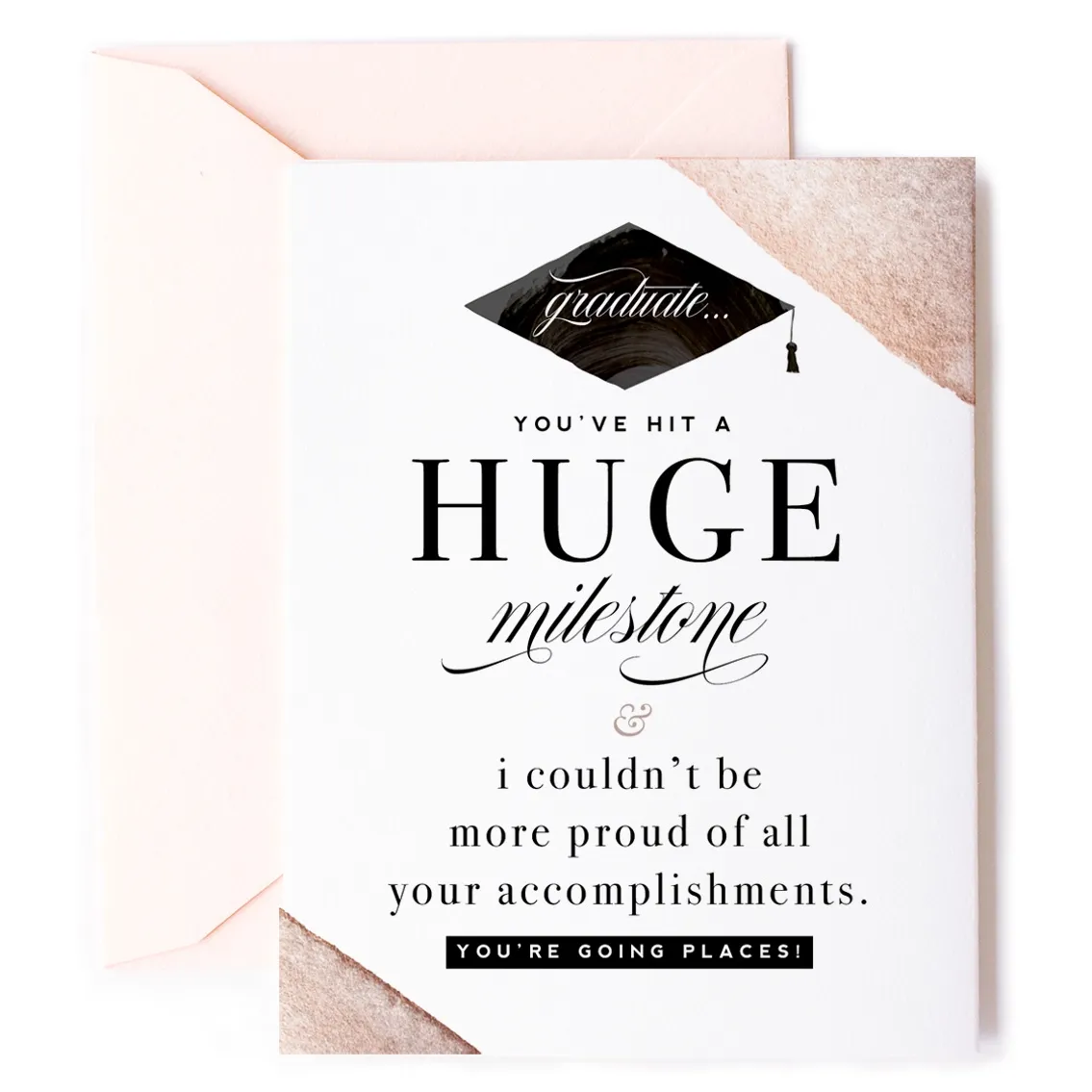 Huge Milestone Graduation Celebration Card
