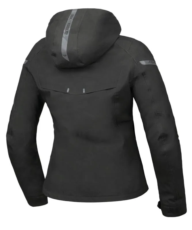 Ixon Burning Lady Motorcycle Jacket Black
