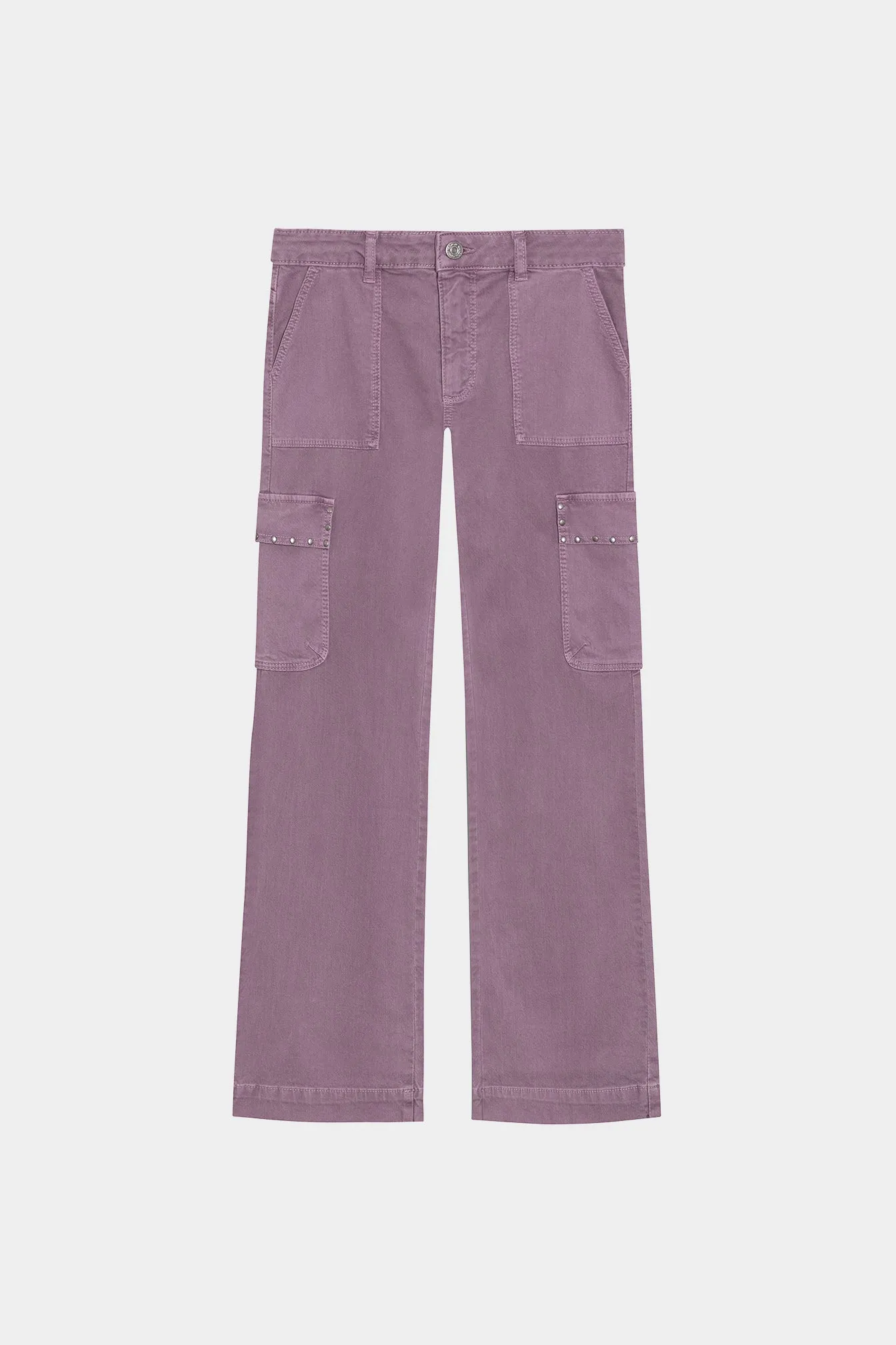 JEANS CULOTTE CARGO TACHAS