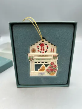 Lenox Christmas 1988 Holiday Homecoming Ornament In Original Box - Good