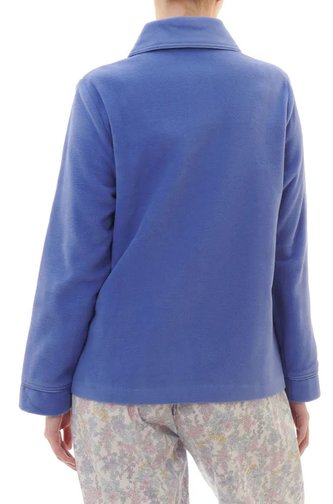 Louise Bed Jacket (Iris)  Available in size XS only